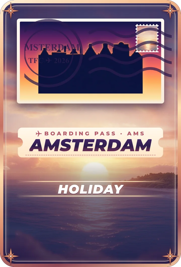Amsterdam City Break, 2 Nights