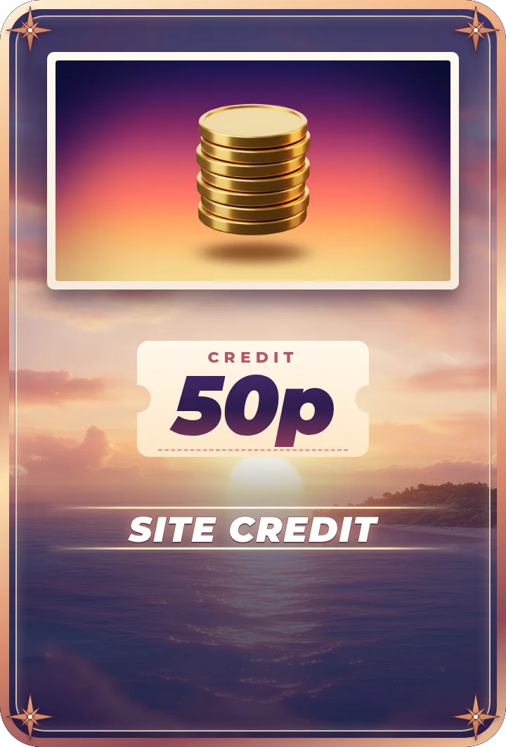 50p Site Credit