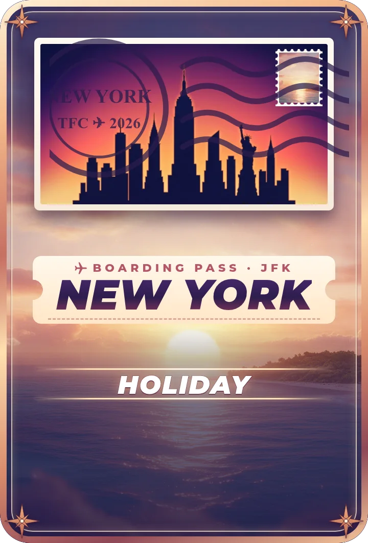 New York Christmas Shopping, 4 Nights