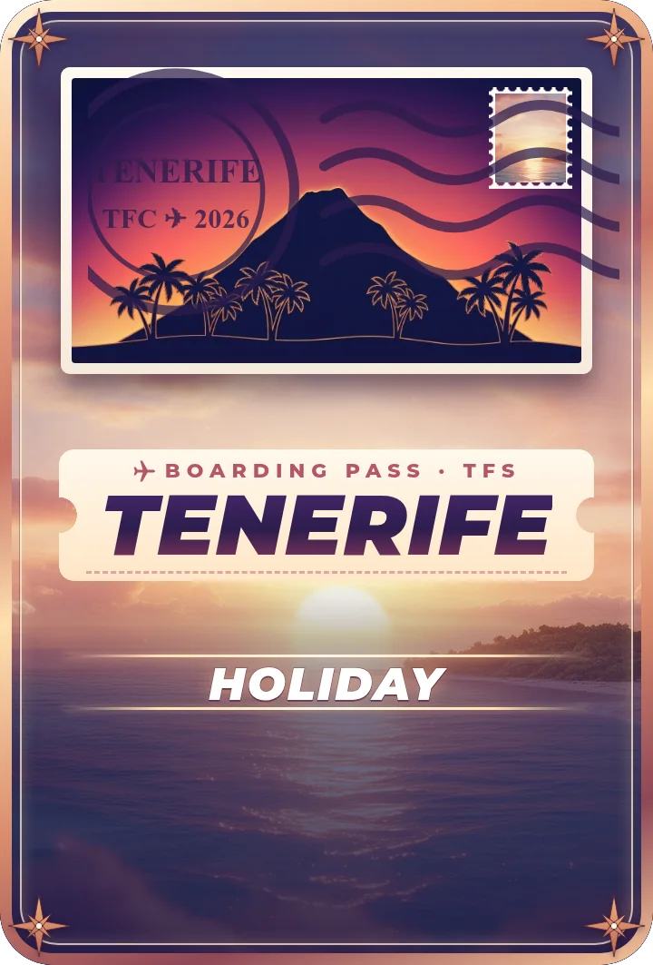 Tenerife Holiday, 7 Nights